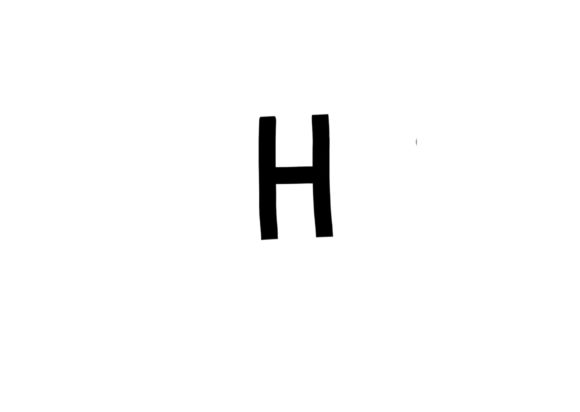 Black Letter H Craft Design: Elevate Your DIY Projects with Timeless Typography