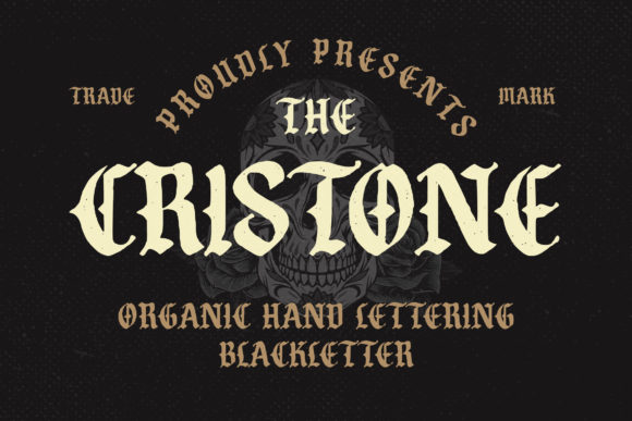 Cristone: Bold Blackletter for Modern Branding