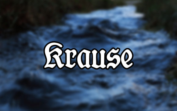 Evaluating Krause: A Distinctive Blackletter for Specialized Design Projects