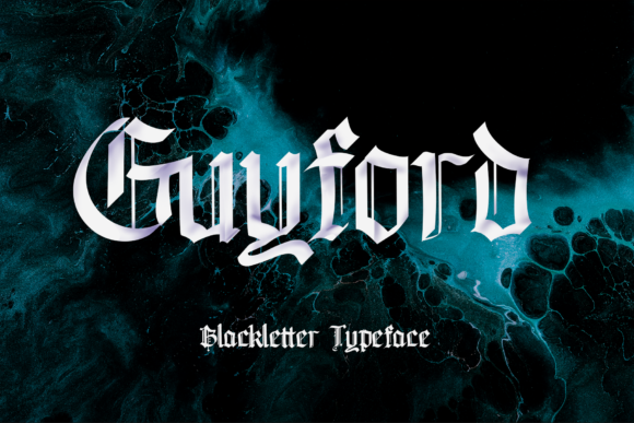 Guyford: Bold Blackletter for Assertive Design