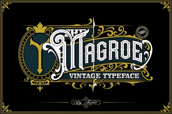 Magroe Font: Elevating Your Creative Projects with Timeless Retro Elegance