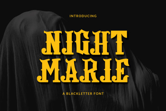 Night Marie: Elevate Your Gothic Typography