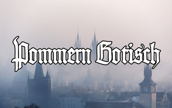 Pommern Gotisch: Elevate Branding with Dark Gothic Elegance