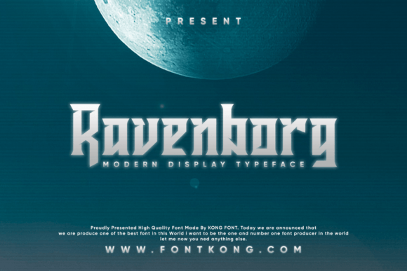 Ravenborg Font Review: A Bold Blackletter for Modern Design