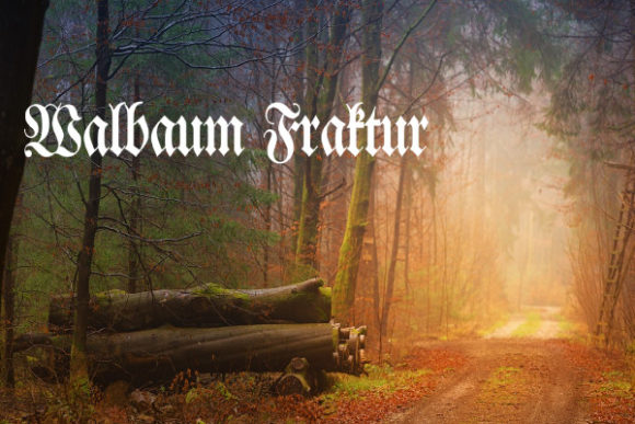 Walbaum Fraktur: Elevating Your Design with Royal Elegance