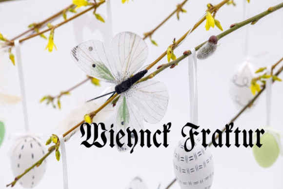 Wieynck Fraktur: A Distinct Blackletter Font for Creative Projects